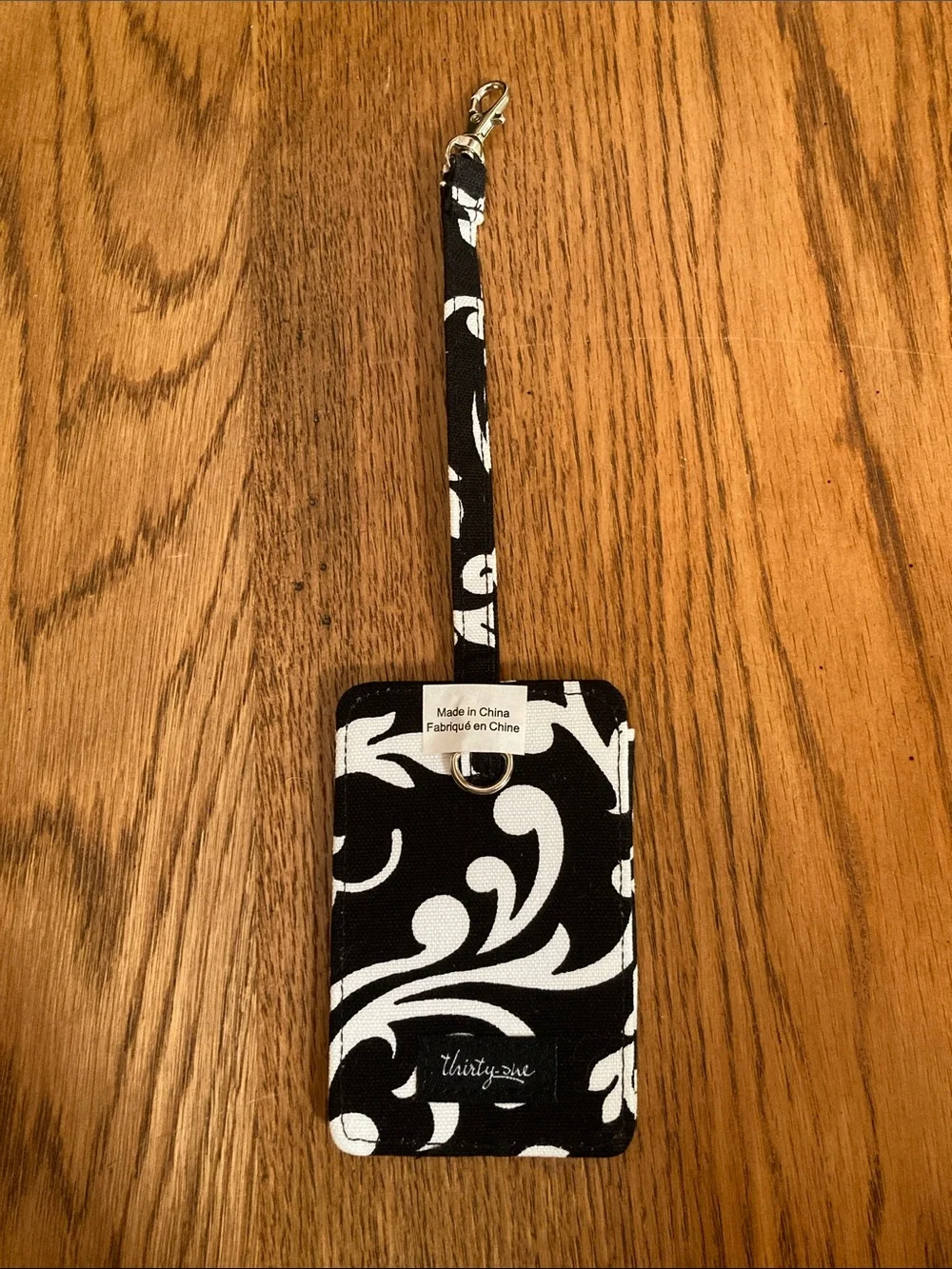 thirty-one patterned card